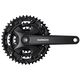 Система Shimano Altus FC-MT101 175 мм кв. 40/30/22 без защиты, Цвет: черный, Количество зубьев: 40/30/22, Длина: 175